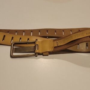 Free People Xl Mustard Belt New Wot